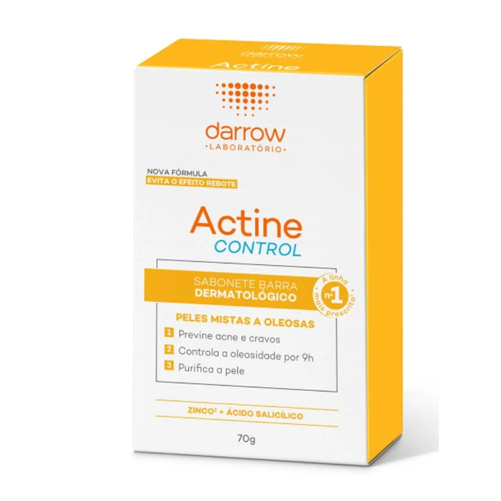 Sabonete em Barra Darrow Actine Control Peles Mistas a Oleosas 70g