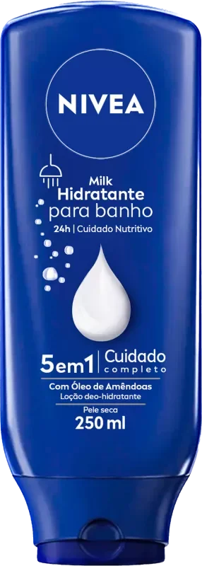 HIDRATANTE NIVEA 250ML BANHO MILK
