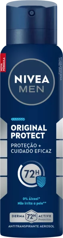 DESODORANTE NIVEA AEROSSOL 150ML MEN ORIGINAL PROTECT
