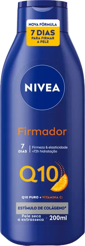 HIDRATANTE NIVEA 200ML FIRMADOR Q10 VITAMINA C PELE SECA