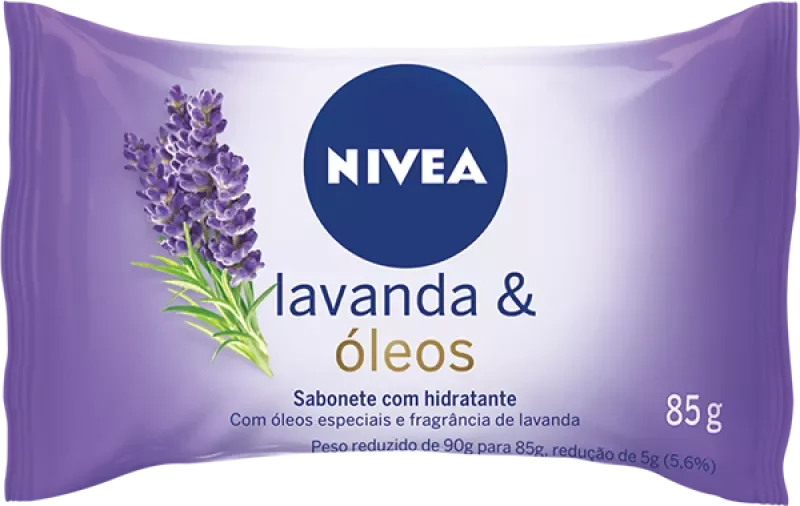 SABONETE NIVEA 085G LAVANDA & ÓLEOS