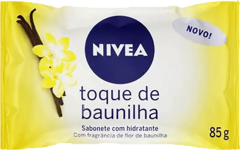 SABONETE NIVEA 085G TOQUE DE BAUNILHA