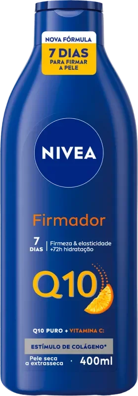 HIDRATANTE NIVEA 400ML FIRMADOR Q10 VITAMINA C PELE SECA