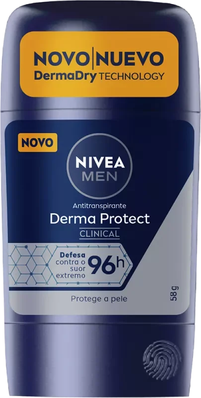 DESODORANTE NIVEA CREME STICK 054G MEN DERMA PROTECT