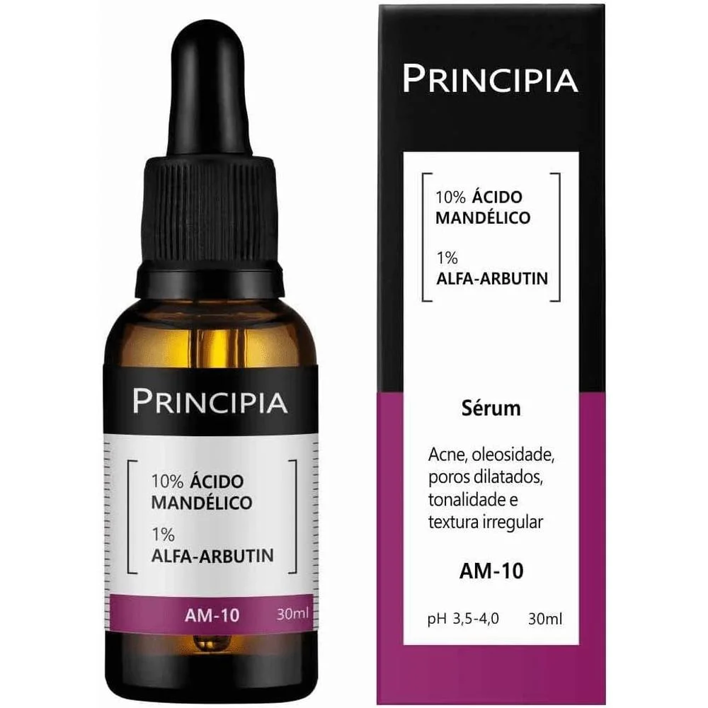 Sérum Facial Principia Ácido Mandélico + Alfa-arbutin 30ml