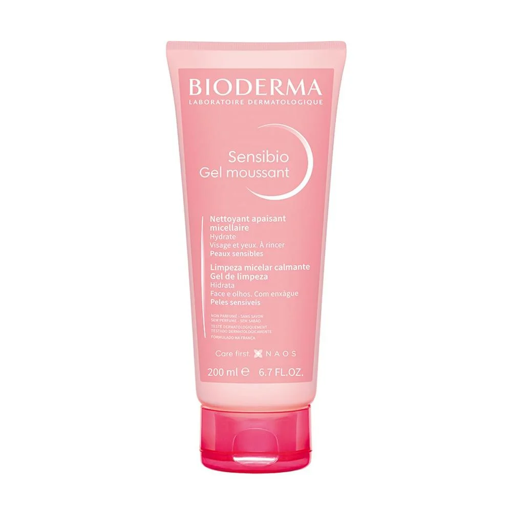 Limpeza Micelar Bioderma Sensibio Gel Moussant 200ml