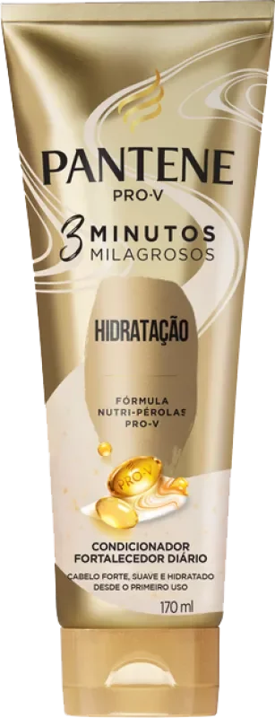 CONDICIONADOR PANTENE 170ML 3 MINUTOS MILAGROSOS HIDRATAÇÃO