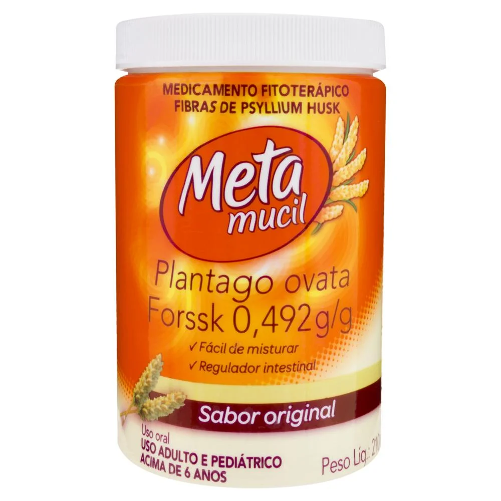 Metamucil 0,492G/g Pó para Solução de Uso Oral Frasco 210g
