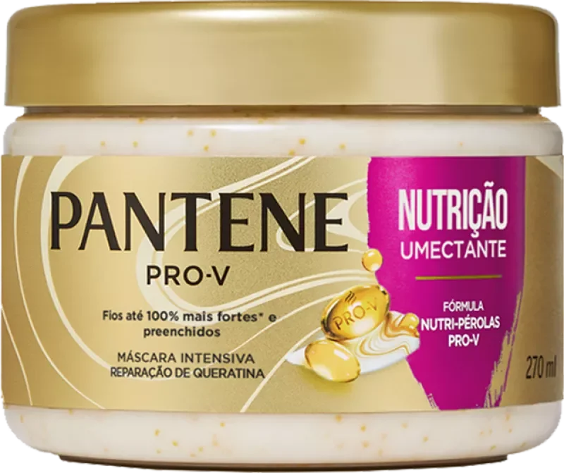 MÁSCARA CAPILAR PANTENE 270ML NUTRIÇÃO UMECTANTE
