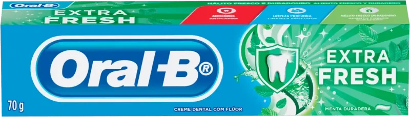 CREME DENTAL ORAL-B 070G EXTRA FRESH
