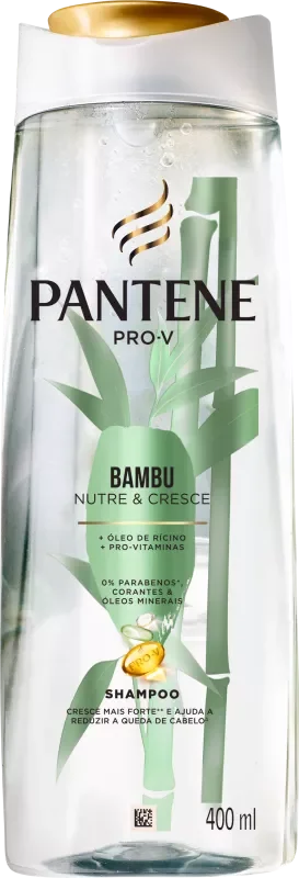 SHAMPOO PANTENE 400ML BAMBU