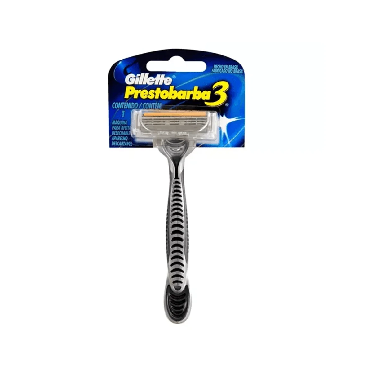 Aparelho Gillette Prestobarba 3 Champions League com 1 Unidade