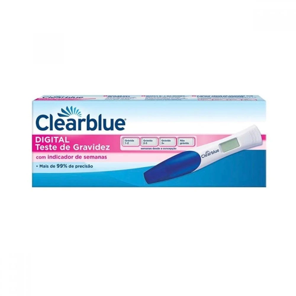 Teste de Gravidez Clearblue Digital com 1 Unidade