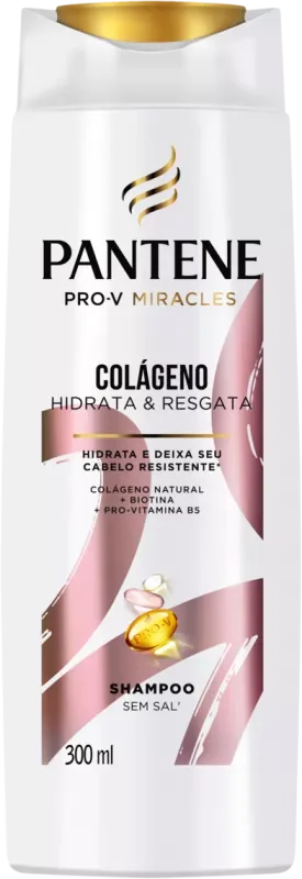 SHAMPOO PANTENE 0300ML COLÁGENO