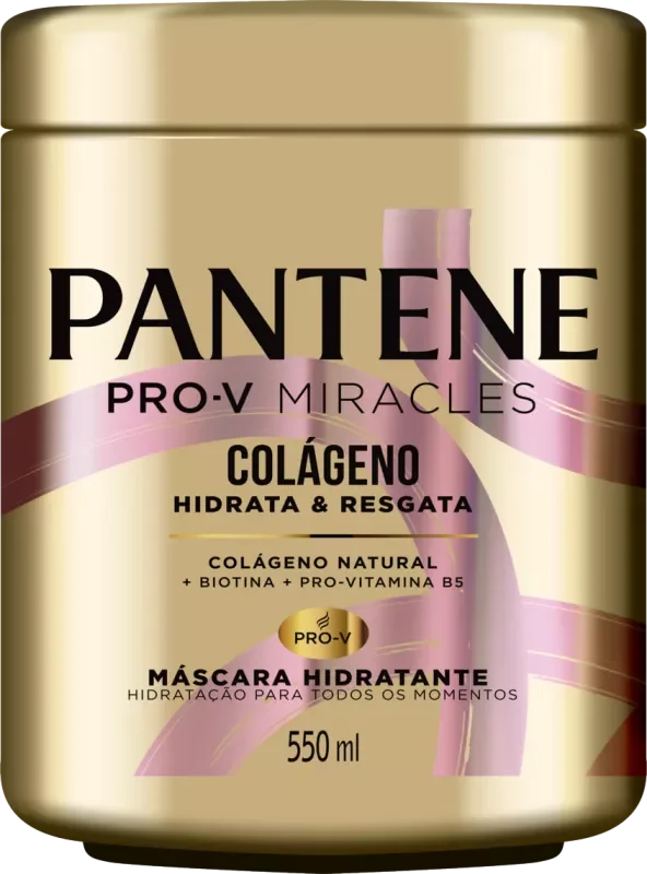 MÁSCARA CAPILAR PANTENE 550ML COLÁGENO