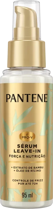 SÉRUM CAPILAR PANTENE 095ML FORÇA E NUTRIÇÃO LEAVE-IN