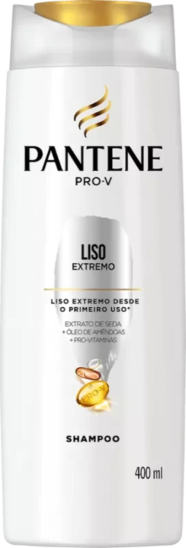 SHAMPOO PANTENE 400ML LISO EXTREMO