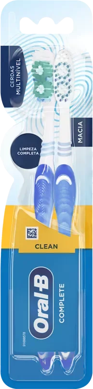 ESCOVA DENTAL ORAL-B CLEAN COMPLETE MACIA 2UN
