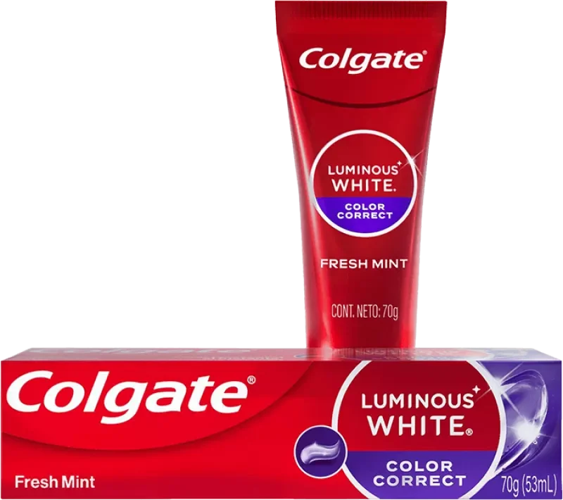 CREME DENTAL COLGATE LUMINOUS WHITE 070G COLOR CORRECT