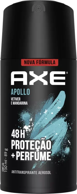 DESODORANTE AXE AEROSSOL 150ML APOLLO