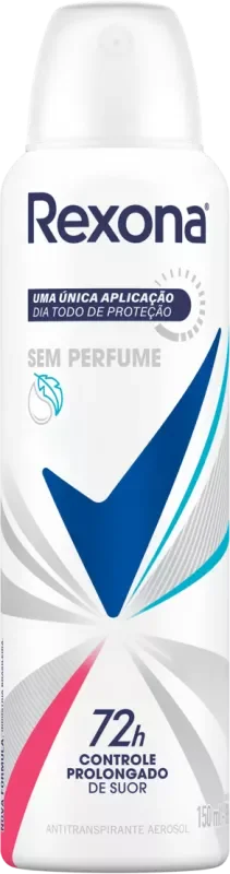 DESODORANTE REXONA AEROSSOL 150ML FEMININO SEM PERFUME
