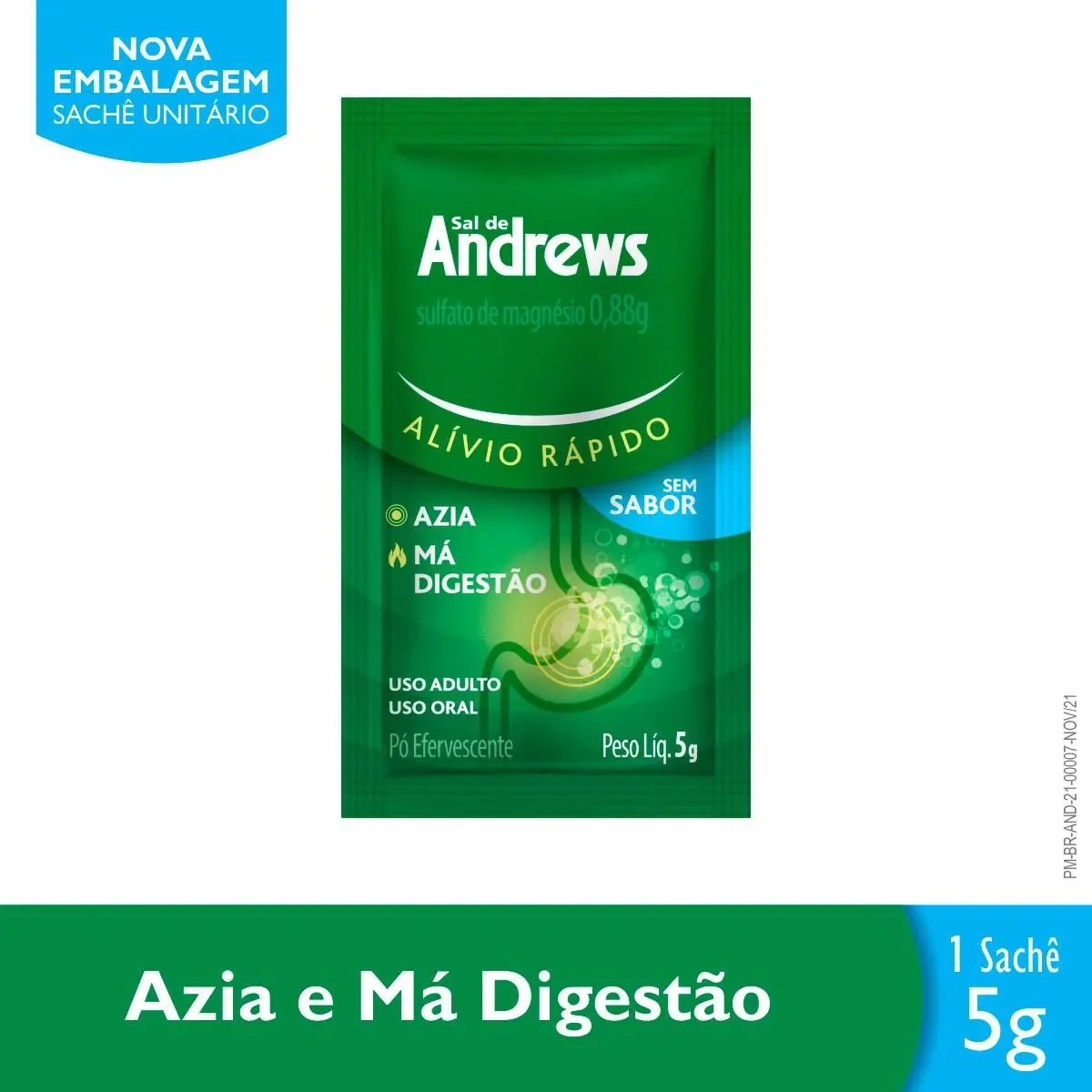 Sal de Andrews Sachê de Alívio Rápido 5g