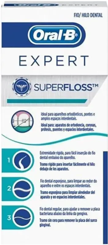FIO DENTAL ORAL-B 50UN SUPER FLOSS
