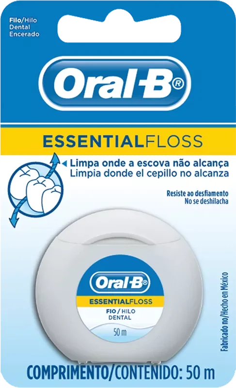 FIO DENTAL ORAL-B 50M ESSENTIAL CERA