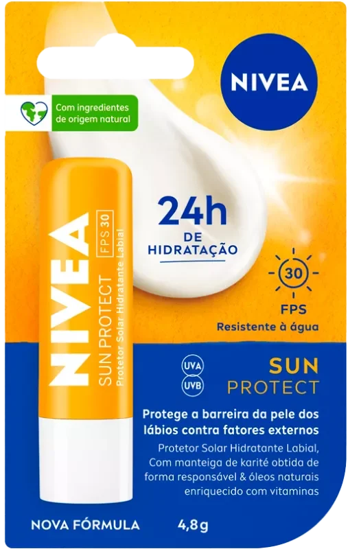 PROTETOR LABIAL NIVEA SUN 4,8G F30