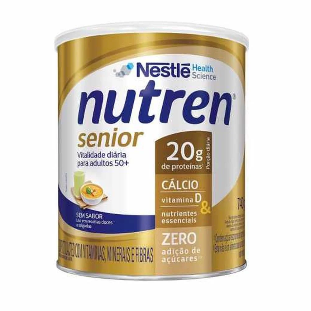 Complemento Alimentar Nutren Senior Sem Sabor com 740g