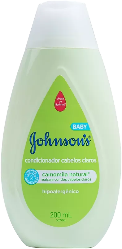 CONDICIONADOR JOHNSON'S BABY 200ML CABELOS CLAROS