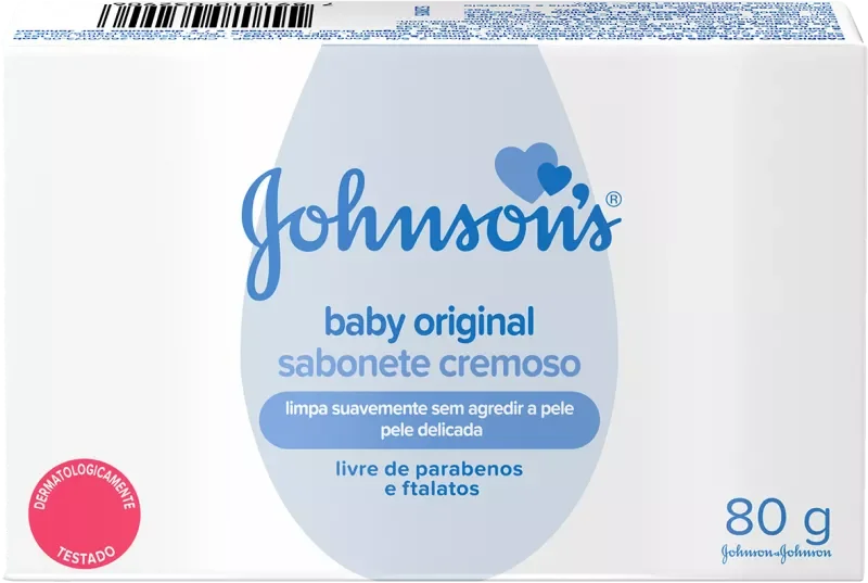 SABONETE JOHNSON'S BABY 080G REGULAR