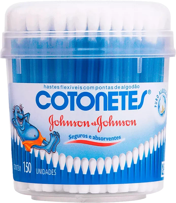 HASTES FLEXÍVEIS JOHNSON'S 150UN COTONETES POTE