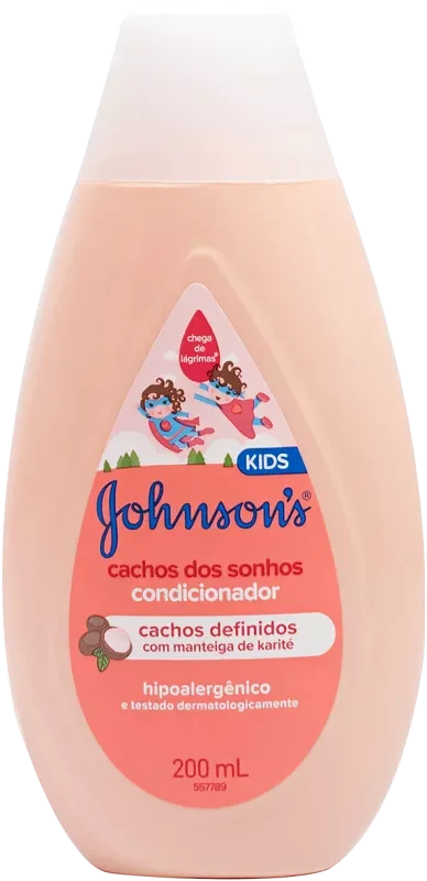 CONDICIONADOR JOHNSON'S BABY 200ML CACHOS DOS SONHOS
