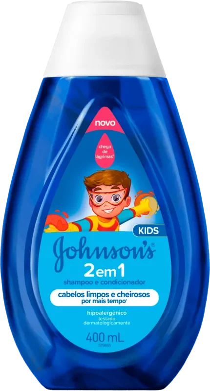 SHAMPOO JOHNSON'S BABY 400ML 2EM1