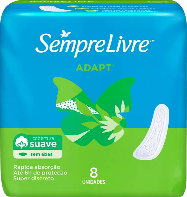 ABSORVENTE SEMPRE LIVRE 08UN ADAPT SUAVE