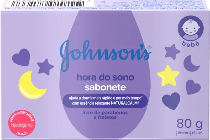 SABONETE JOHNSON'S BABY 080G HORA DO SONO
