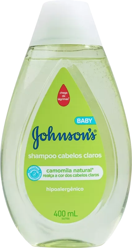SHAMPOO JOHNSON'S BABY 400ML CABELOS CLAROS