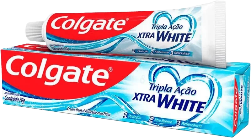 CREME DENTAL COLGATE TRIPLA AÇÃO 070G XTRA WHITE