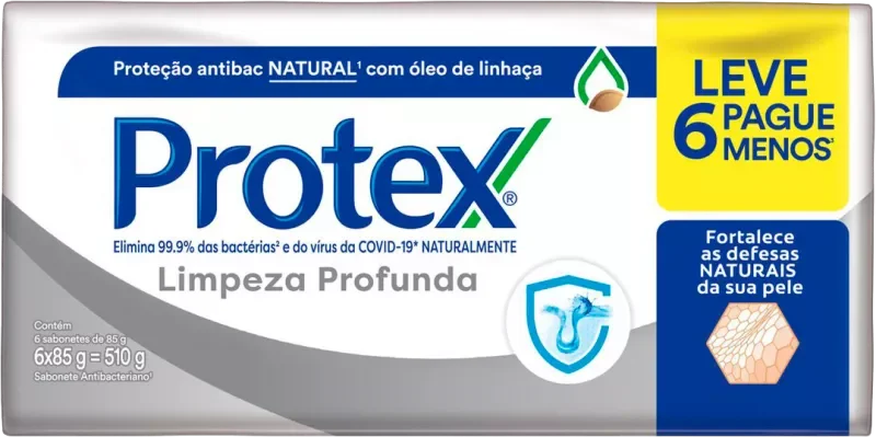 SABONETE PROTEX 085G LIMPEZA PROFUNDA PREÇO ESPECIAL