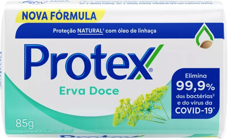 SABONETE PROTEX 085G ERVA DOCE