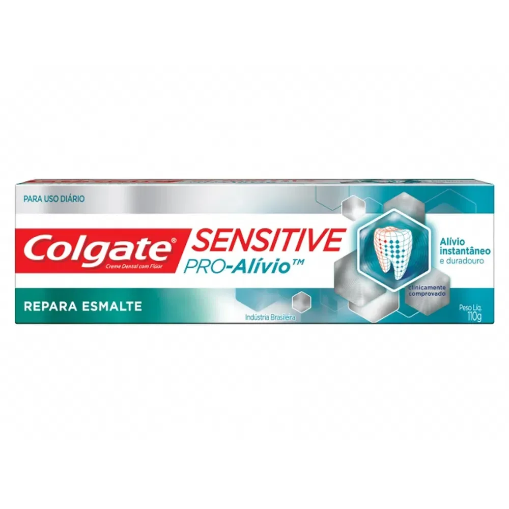 Pasta de Dente Colgate Sensitive Pro-Alívio Reparação Completa com 110g
