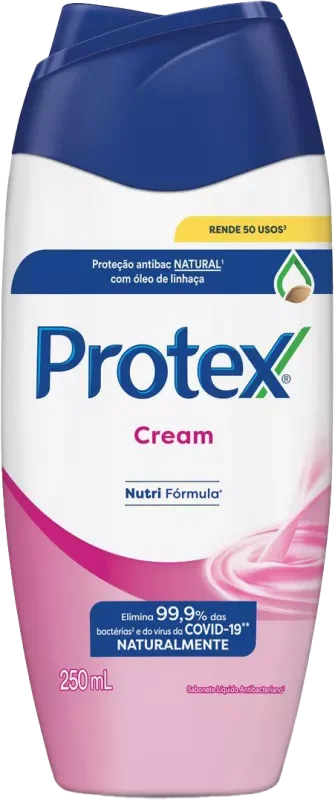 SABONETE PROTEX 250ML LÍQUIDO CREAM