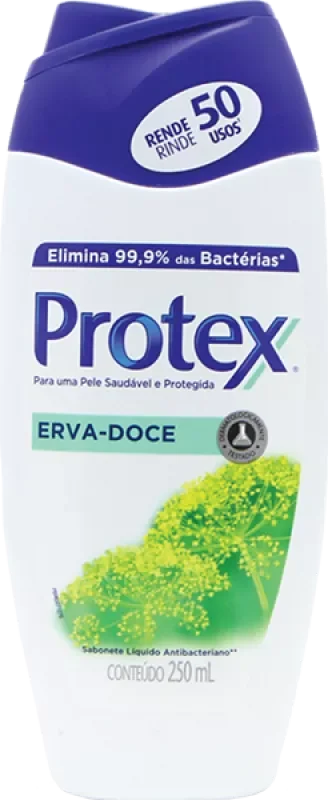 SABONETE PROTEX 250ML LÍQUIDO ERVA DOCE