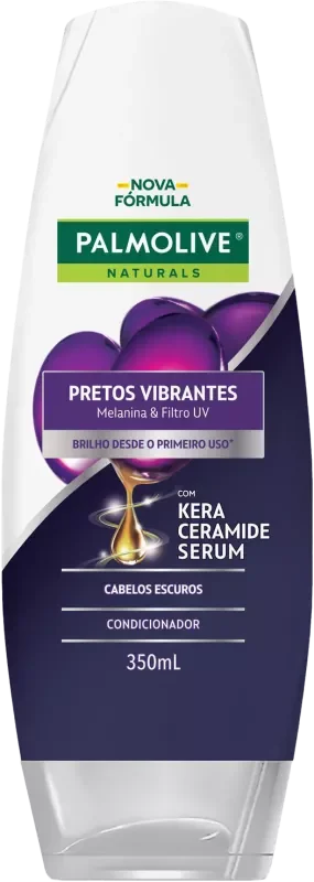 CONDICIONADOR PALMOLIVE NATURALS 350ML PRETOS VIBRANTES