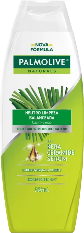 SHAMPOO PALMOLIVE NATURALS 350ML NEUTRO LIMPEZA BALANCEADA