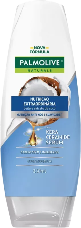CONDICIONADOR PALMOLIVE NATURALS 350ML NUTRIÇÃO EXTRAORDINÁRIA