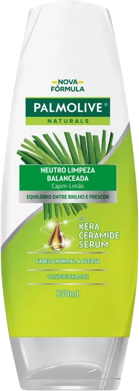 CONDICIONADOR PALMOLIVE NATURALS 350ML NEUTRO LIMPEZA BALANCEADA