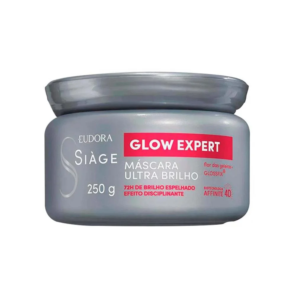 Máscara Capilar Ultra Brilho Siàge Glow Expert Eudora 250g