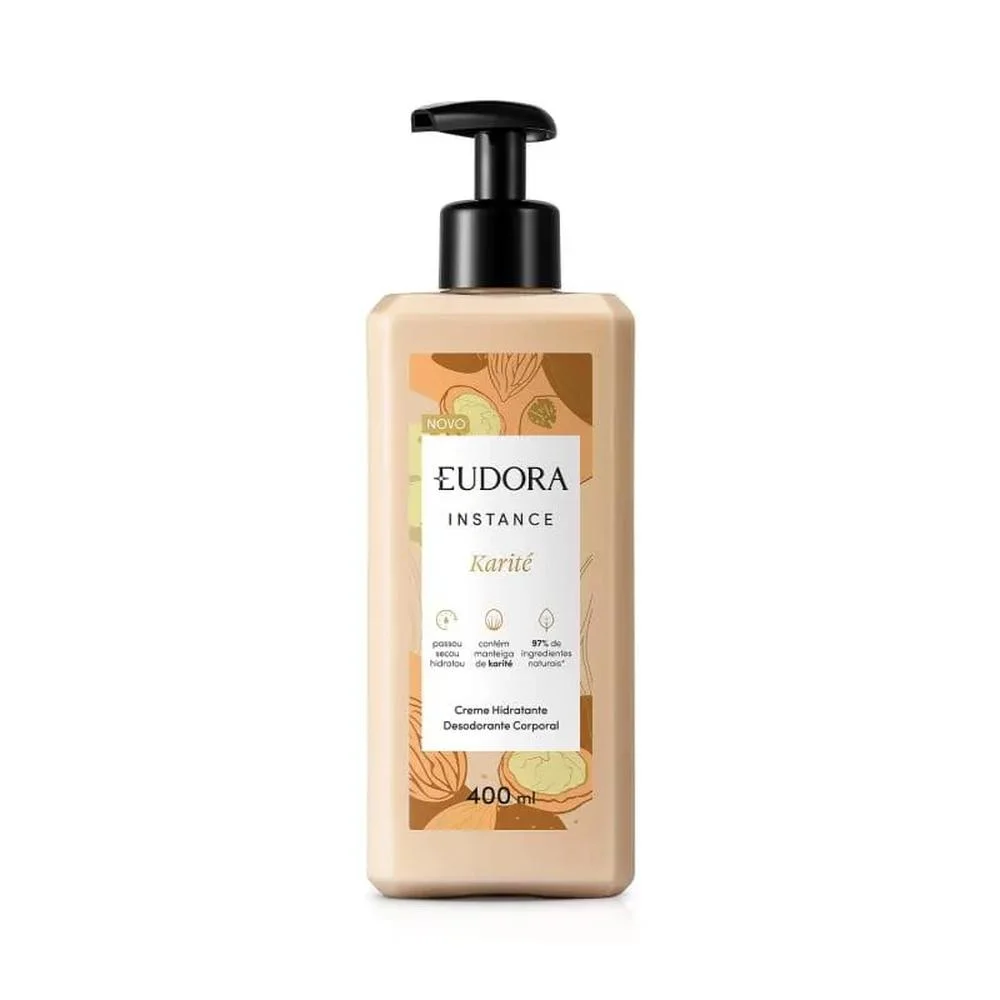 Loção Hidratante Corporal Eudora Instance Karité 400ml